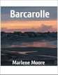 Barcarolle piano sheet music cover